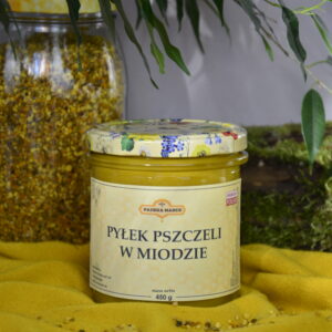 Pyłek Pszczeli w Miodzie wielokwiatowym 450g