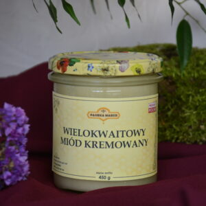 Miód wielokwiatowy kremowany 450g